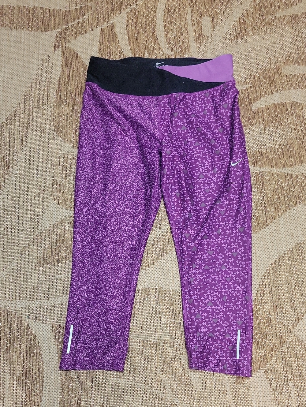 Nike Purple Active Capri Leggings